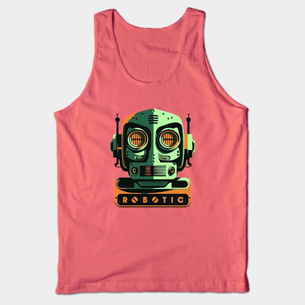 Reptile Bot Tank Top by lonepigeon